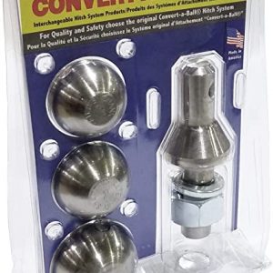 Convert-A-Ball 900B Nickel-Plated Shank with 3 Bal